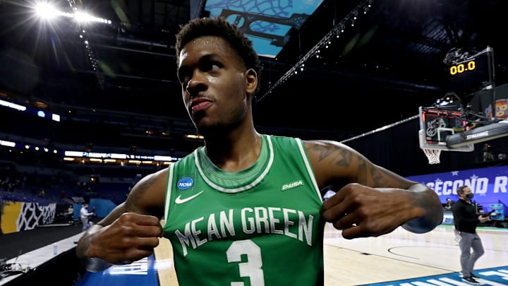 Javion Hamlet North Texas Mean Green (Photo by Jamie Squire/Getty Images)