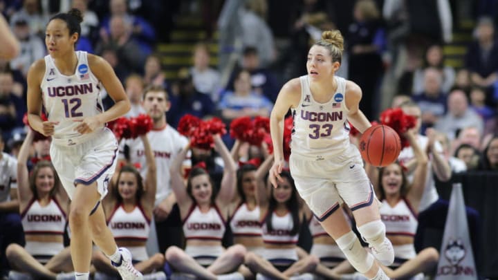 BRIDGEPORT, CONNECTICUT- MARCH 25: Katie Lou Samuelson