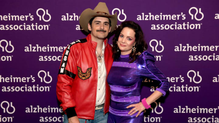 NASHVILLE, TENNESSEE - SEPTEMBER 29: Brad Paisley and Kimberly Williams-Paisley attend Nashville's 80's dance party to end ALZ benefitting the Alzheimer's Association on September 29, 2019 in Nashville, Tennessee. (Photo by Jason Kempin/Getty Images for Alzheimer's Association)