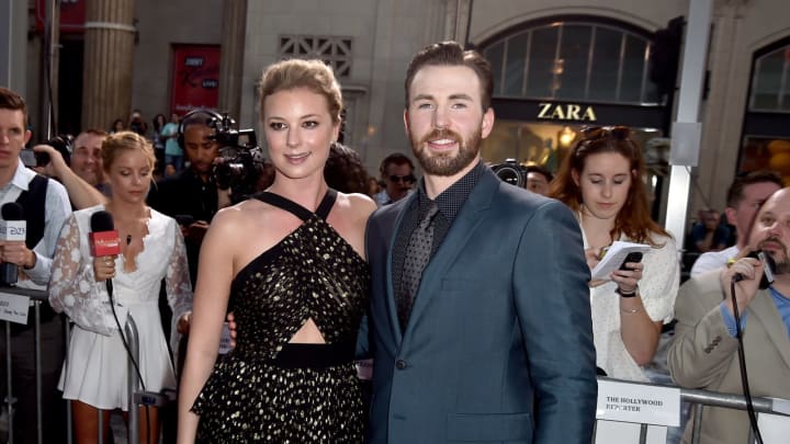 Chris Evans and Emily VanCamp - who will return as Sharon Carter/Agent 13 in The Falcon and the Winter Soldier