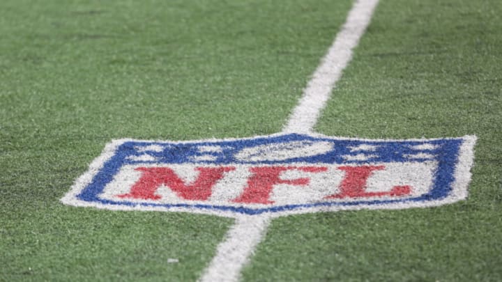 CINCINNATI, OH - SEPTEMBER 10: An NFL logo during the NFL game against the Baltimore Ravens and the Cincinnati Bengals on September 10th 2017, at Paul Brown Stadium in Cincinnati, OH. The Ravens defeated the Bengals 20-0. (Photo by Ian Johnson/Icon Sportswire via Getty Images)