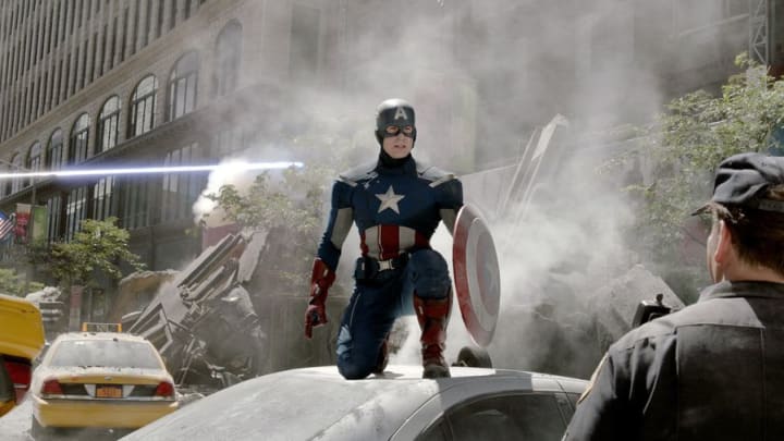 The Avengers… Captain America/Steve Rogers (Chris Evans) ©Marvel 2012
