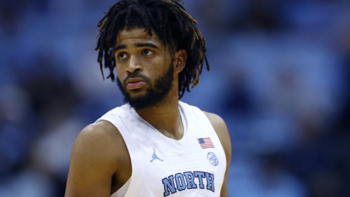CHAPEL HILL, NORTH CAROLINA - NOVEMBER 23: R.J. Davis #4 of the North Carolina Tar Heels against the UNC Asheville Bulldogs during their game at the Dean E. Smith Center on November 23, 2021 in Chapel Hill, North Carolina. (Photo by Grant Halverson/Getty Images) CHAPEL HILL, NORTH CAROLINA - NOVEMBER 23: R.J. Davis #4 of the North Carolina Tar Heels against the UNC Asheville Bulldogs during their game at the Dean E. Smith Center on November 23, 2021 in Chapel Hill, North Carolina. (Photo by Grant Halverson/Getty Images)