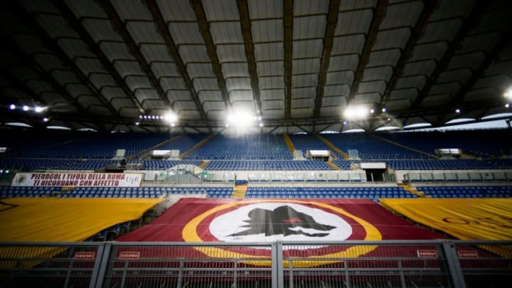 AS Roma, Olympic stadium (Photo by FILIPPO MONTEFORTE/AFP via Getty Images)