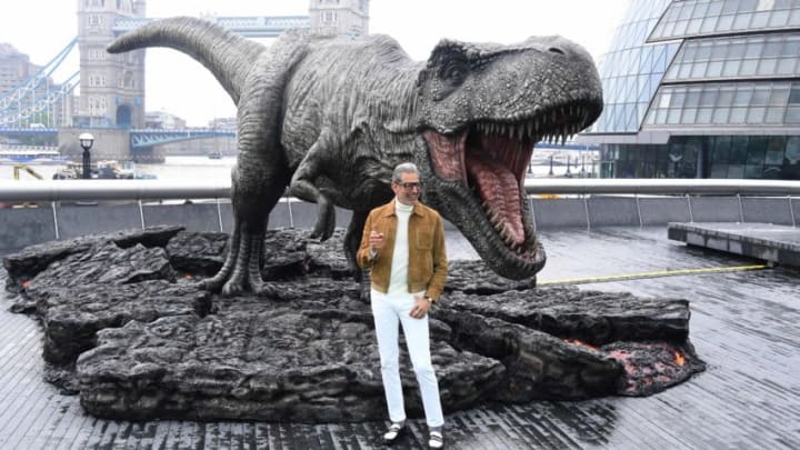 LONDON, ENGLAND - MAY 24: Jeff Goldblum attends the 'Jurassic World: Fallen Kingdom' photocall at London Bridge on May 24, 2018 in London, England. (Photo by Stuart C. Wilson/Getty Images)