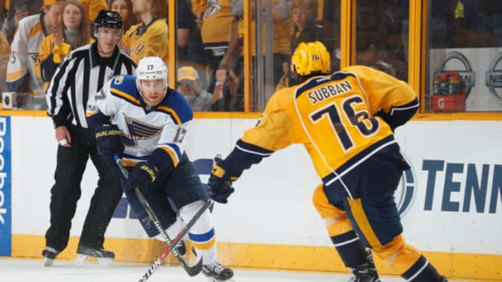 NASHVILLE, TN – MAY 7: Jaden Schwartz