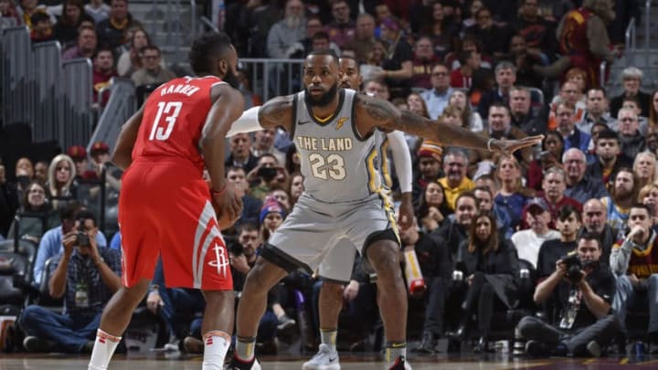 CLEVELAND, OH - FEBRUARY 3: LeBron James