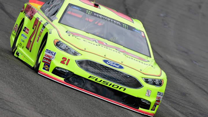 FONTANA, CA – MARCH 16: Paul Menard, driver of the #21 Menards/FVP Ford (Photo by Robert Laberge/Getty Images)