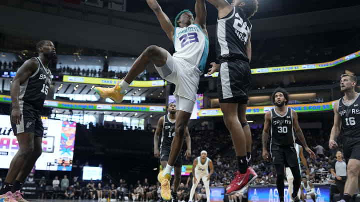 Kai Jones, Charlotte Hornets. (Photo by Thearon W. Henderson/Getty Images)