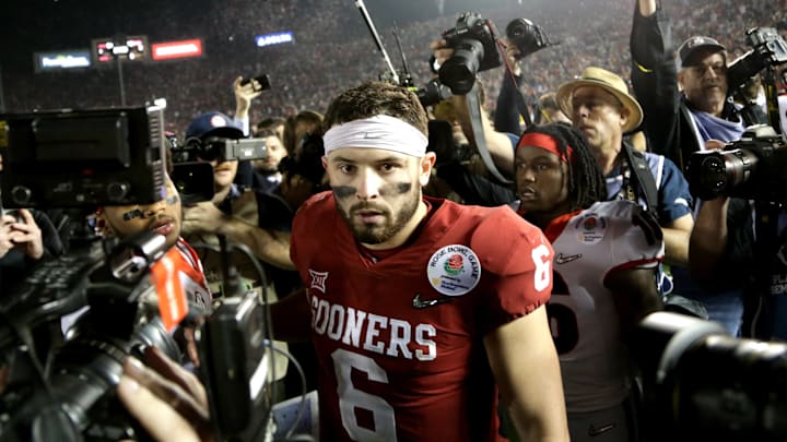 PASADENA, CA – JANUARY 01: Baker Mayfield (Photo by Jeff Gross/Getty Images)