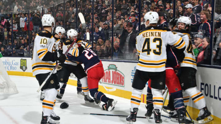 COLUMBUS, OH - OCTOBER 30: Kevan Miller