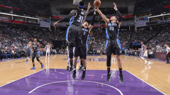 Orlando Magic Nikola Vucevic Terrence Ross (Photo by Rocky Widner/NBAE via Getty Images)