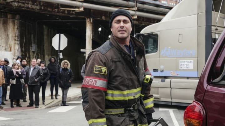 CHICAGO FIRE -- "Inside These Walls" Episode 710 -- Pictured: Taylor Kinney as Kelly Severide -- (Photo by: Elizabeth Morris/NBC)