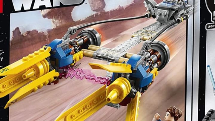 LEGO Star Wars: The Phantom Menace Anakin’s Podracer – 20th Anniversary Edition 75258 Building Kit (279 Pieces). Photo: Amazon.com.