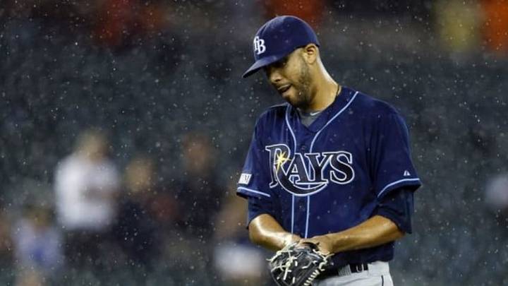 Jul 6, 2014; Detroit, MI, USA; Tampa Bay Rays starting pitcher David Price (14) walks off the field after being relieved in the ninth inning against the Detroit Tigers at Comerica Park. Tampa Bay won 7-3. Mandatory Credit: Rick Osentoski-USA TODAY Sports Jul 6, 2014; Detroit, MI, USA; Tampa Bay Rays starting pitcher David Price (14) walks off the field after being relieved in the ninth inning against the Detroit Tigers at Comerica Park. Tampa Bay won 7-3. Mandatory Credit: Rick Osentoski-USA TODAY Sports