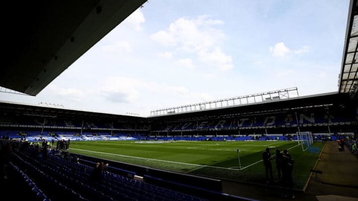 LIVERPOOL, ENGLAND - APRIL 30: General view inside the stadium prior to the Premier League match between Everton and Chelsea at Goodison Park on April 30, 2017 in Liverpool, England. (Photo by Clive Brunskill/Getty Images) LIVERPOOL, ENGLAND - APRIL 30: General view inside the stadium prior to the Premier League match between Everton and Chelsea at Goodison Park on April 30, 2017 in Liverpool, England. (Photo by Clive Brunskill/Getty Images)