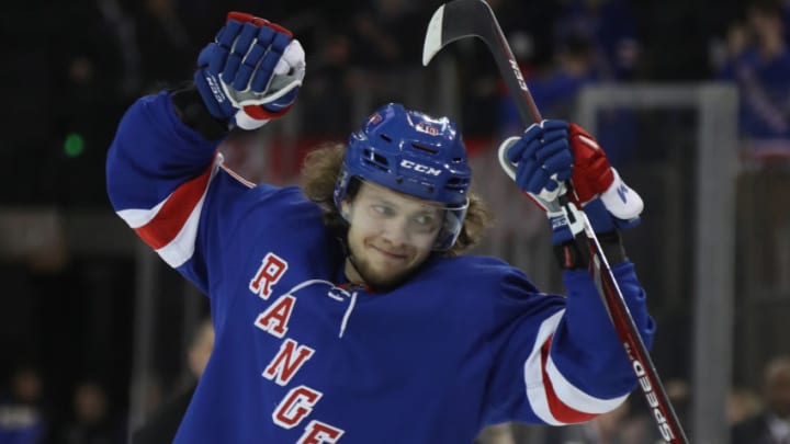 Artemi Panarin #10 of the New York Rangers (Photo by Bruce Bennett/Getty Images)