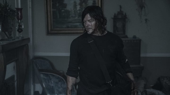 Norman Reedus as Daryl Dixon – The Walking Dead _ Season 11, Episode 14 – Photo Credit: Jace Downs/AMC