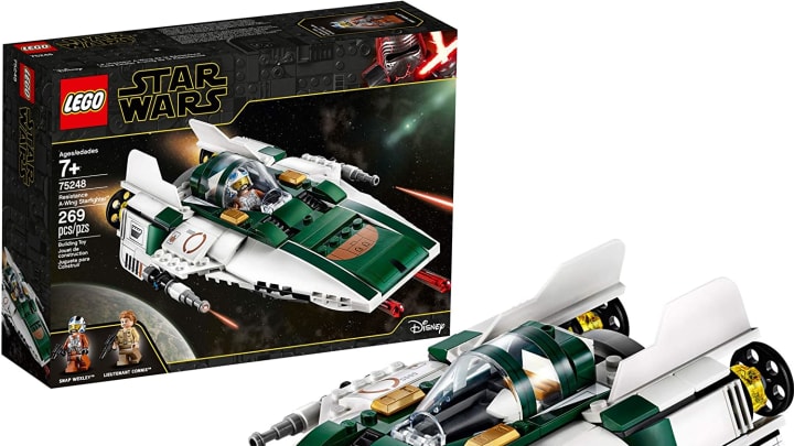 LEGO Star Wars: The Rise of Skywalker Resistance A Wing Starfighter