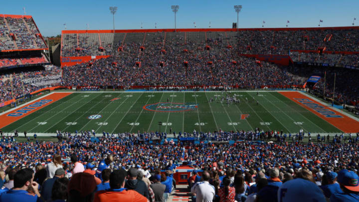 GAINESVILLE, FLORIDA - NOVEMBER 17: A general view of first half action as the Idaho Vandals and Florida Gators play at Ben Hill Griffin Stadium on November 17, 2018 in Gainesville, Florida. (Photo by Scott Halleran/Getty Images)