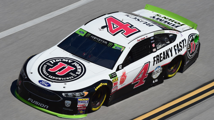 TALLADEGA, AL – OCTOBER 13: Kevin Harvick, driver of the #4 Jimmy John’s Ford (Photo by Jared C. Tilton/Getty Images)