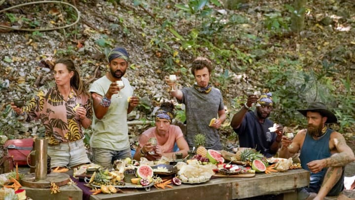 Merge feast cheers Survivor Winners at War episode 8