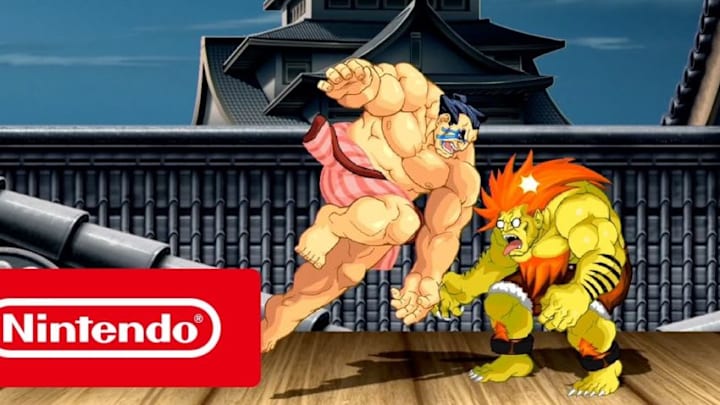 Still from Ultra Street Fighter II: The Final Challengers trailer; image courtesy of Nintendo France.