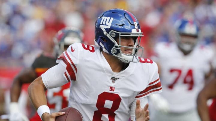 Daniel Jones, New York Giants. (Photo by Mike Zarrilli/Getty Images)