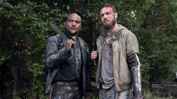 Seth Gilliam as Gabriel, Ross Marquand as Aaron