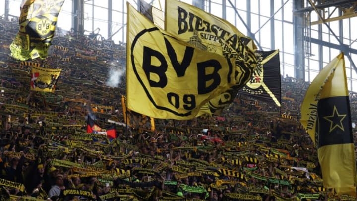 Borussia Dortmund will face AC Milan on Wednesday. (Photo by Ralf Ibing - firo sportphoto/Getty Images)
