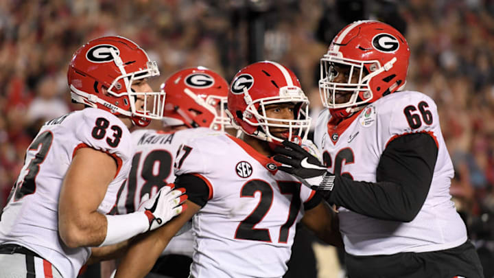 PASADENA, CA - JANUARY 01: Nick Chubb