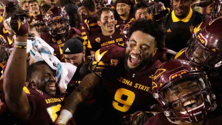 TEMPE, AZ - SEPTEMBER 23: (L-R) Ochuko Duke