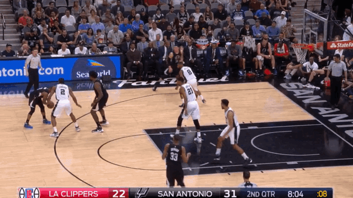 Chris Paul jumper over Timmy Gif