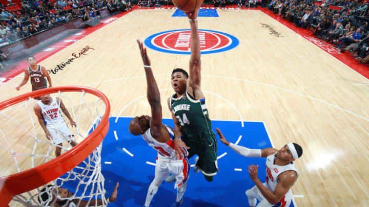 DETROIT, MI - NOVEMBER 3: Giannis Antetokounmpo