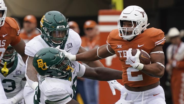 Roschon Johnson, Texas football Mandatory Credit: Scott Wachter-USA TODAY Sports