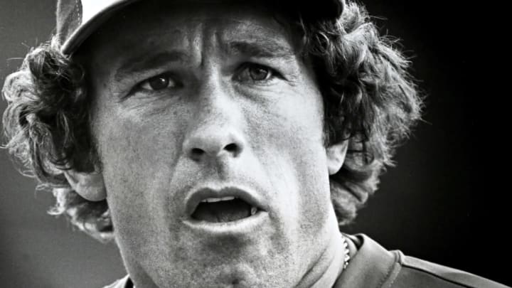 VERO BEACH, FL – FEBRUARY 1981: Gary Carter #8 of the Montreal Expos during a spring training game against the Los Angeles Dodgers at Dodgertown in Vero Beach, Florida. (Photo by Jayne Kamin-Oncea/Getty Images)