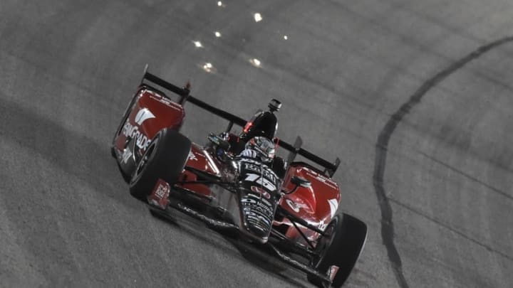 Graham Rahal drives during the 2016 Firestone 600 at Texas Motor Speedway. Photo Credit: Chris Owens/Courtesy of IndyCar