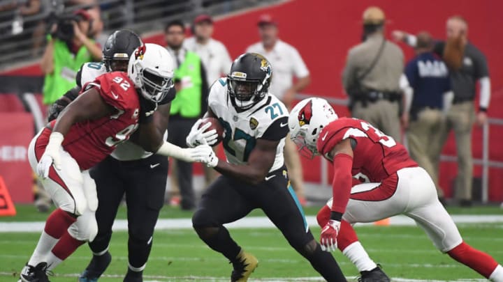 GLENDALE, AZ - NOVEMBER 26: Leonard Fournette