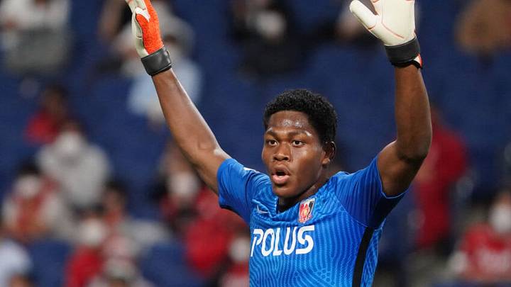Zion Suzuki of Urawa Red Diamonds (Photo by Hiroki Watanabe/Getty Images)