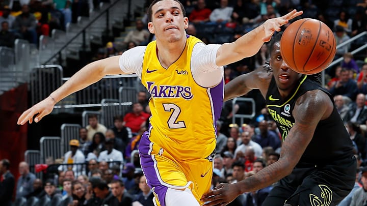 ATLANTA, GA – FEBRUARY 26: Lonzo Ball (Photo by Kevin C. Cox/Getty Images)