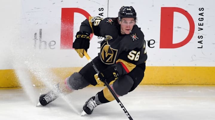 LAS VEGAS, NV - DECEMBER 14: Erik Haula