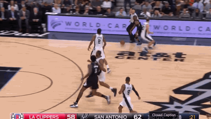 Chris Paul assist to Green Gif