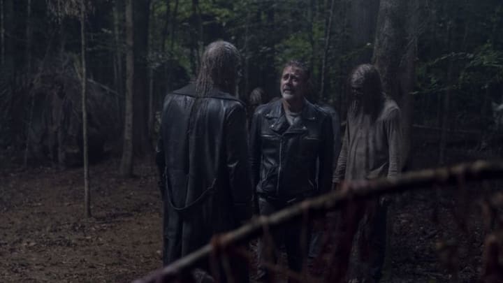 Jeffrey Dean Morgan as Negan, Ryan Hurst as Beta - The Walking Dead _ Season 10, Episode 6 - Photo Credit: Jace Downs/AMC