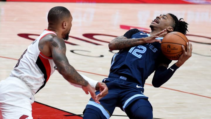 Ja Morant, Memphis Grizzlies Mandatory Credit: Steve Dykes-USA TODAY Sports