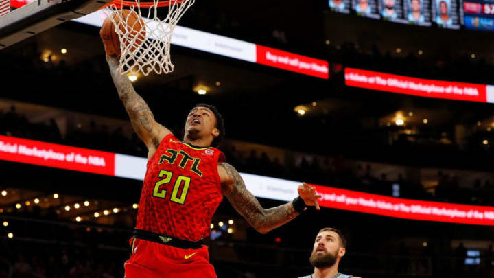 John Collins #20 of the Atlanta Hawks (Photo by Kevin C. Cox/Getty Images)