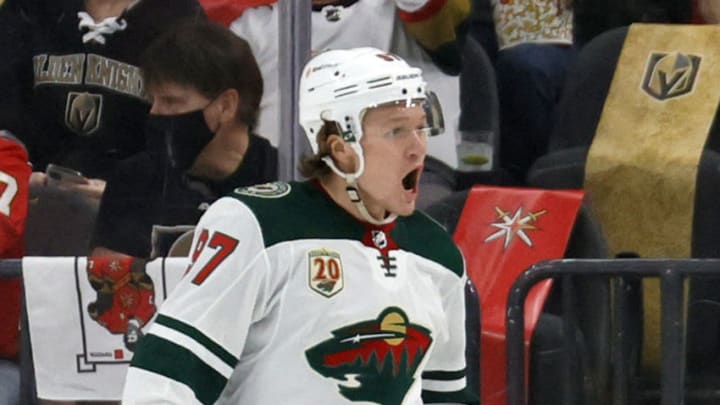 Contract negotiations between the Minnesota Wild and Kirill Kaprizov have reportedly hit a lull. It has spured speculation that he might be interested in a return to the KHL instead.(Photo by Ethan Miller/Getty Images)