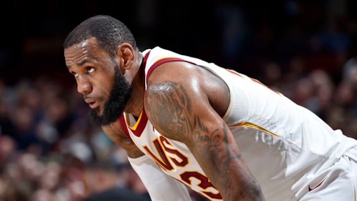 CLEVELAND, OH - APRIL 3: LeBron James