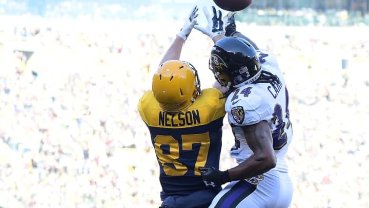 GREEN BAY, WI - NOVEMBER 19: Brandon Carr
