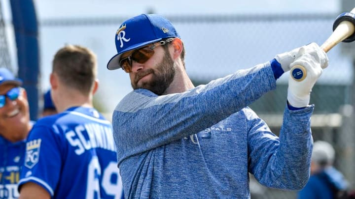 Kansas City Royals Bubba Starling on Monday, Feb. 18, 2019 in Surprise, Ariz. (John Sleezer/The Kansas City Star/TNS via Getty Images)