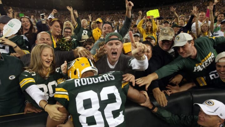 GREEN BAY, WI - SEPTEMBER 20: Richard Rodgers
